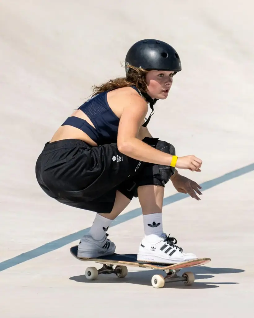 Lola Tambling - Skateboarder buzzing after Paris 2024 Olympic Games